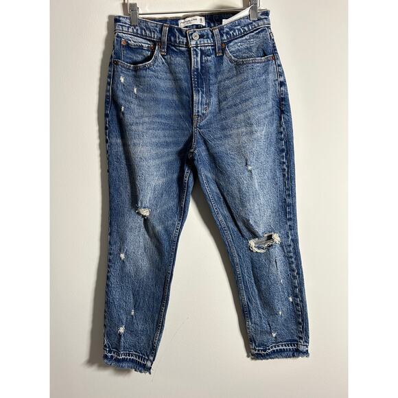 Abercrombie & Fitch The Mom High Rise  28/6S  NWT - Picture 3 of 13